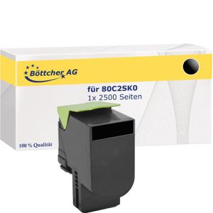 Produktbild für Toner Böttcher-AG für Lexmark 80C2SK0