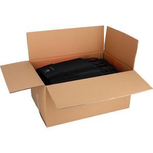 Produktbild für Papiertüten Mailmedia schwarz