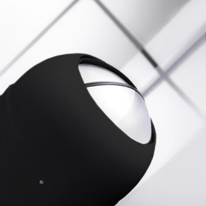 Produktbild für Mülleimer Wesco Minimaster 180112-73, schwarz matt