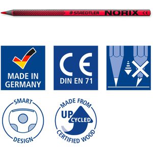 Produktbild für Buntstifte Staedtler Norix 186 C12