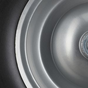 Produktbild für Schubkarrenrad Relaxdays 4.80/4.00-8, pannensicher Vollgummi