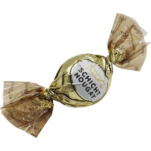 Produktbild für Nougat Storz Schichtnougat aus Sahne &amp; Haselnuss, 60 Stück