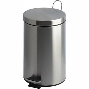 Mülleimer VepaBins silber