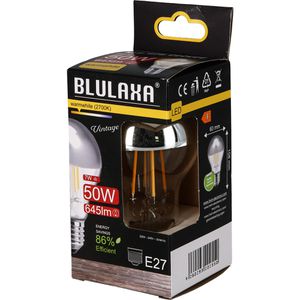 Produktbild für LED-Lampe Blulaxa Filament Kopfspiegel, E27