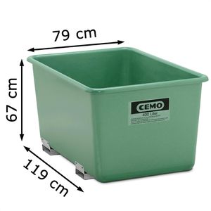 Produktbild für Großbehälter CEMO 1205, 400 Liter