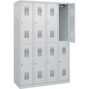 Produktbild für Spind CP-Möbel Basis PLUS, lichtgrau