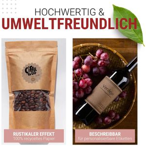 Produktbild für Kopierfolien Skullpaper Kraftaufkleber, A4
