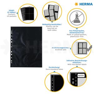 Produktbild für Fotohüllen Herma 7785 Fotophan, 10 x 15cm