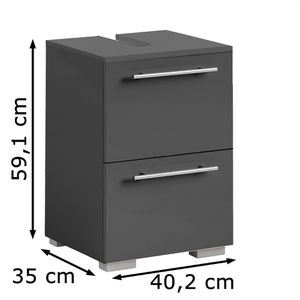 Produktbild für Waschbeckenunterschrank Schildmeyer Carlos 148585, stehend