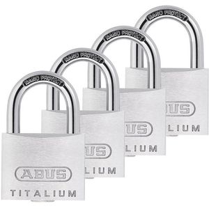 Vorhängeschloss Abus Titalium 64TI/40 Quads, 40mm