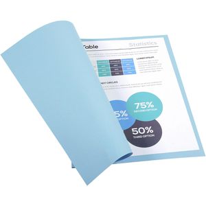 Produktbild für Aktendeckel Exacompta Forever Foldyne A4, hellblau