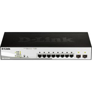 Produktbild für Switch D-Link Gigabit Smart, DGS-1210-08P/E, managed