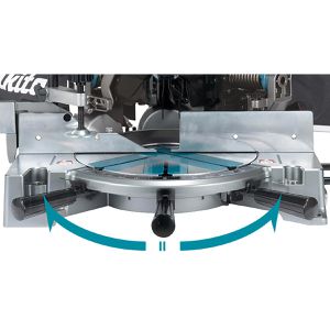 Produktbild für Kapp-Gehrungssäge Makita LH001GZ, XGT, Akku, Tischkreissäge