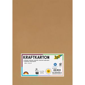 Kraftpapier Folia 692/4/98 Kraftkarton, braun, A4