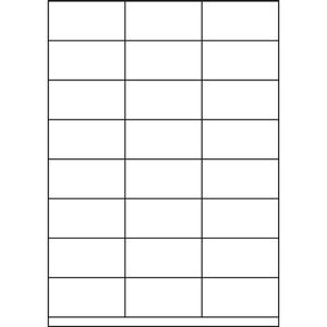 Produktbild für Adressetiketten Herma 4443, weiß