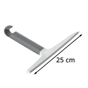 Produktbild für Duschabzieher OXO Good Grips, aus Kunststoff, grau / weiß