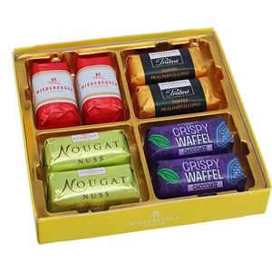 Produktbild für Pralinen Niederegger Happy Birthday, 8 Stück