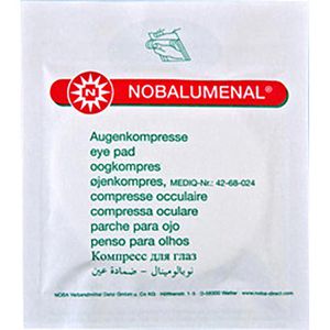 Produktbild für Augenkompressen Nobamed Nobalumenal, steril