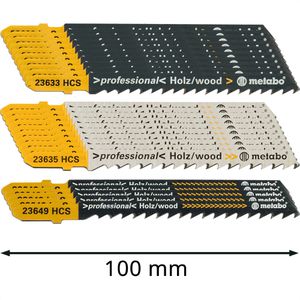 Produktbild für Stichsägeblätter Metabo Sortiment 4, 623698000