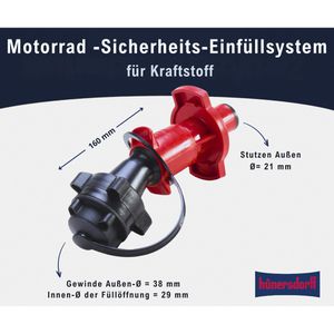 Produktbild für Sicherheits-Einfüllsystem Hünersdorff Bike Filler, 819845