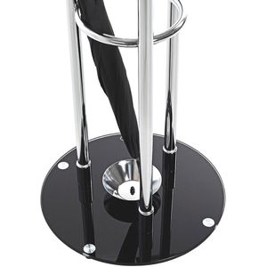 Produktbild für Garderobenständer Haku-Möbel Nerix, silber