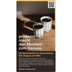 Produktbild für Kaffee Dallmayr Prodomo intensiv