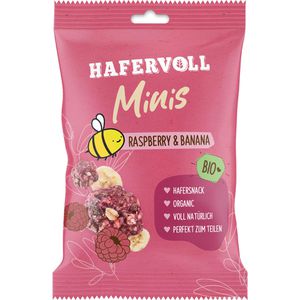 Kekse Hafervoll Mini Raspberry & Banana, BIO