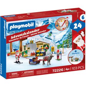 Produktbild für Adventskalender playmobil 72226, Am Nordpol