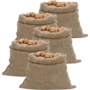Produktbild für Jutesack vidaXL 155781, 220 g/m², 5 Stück