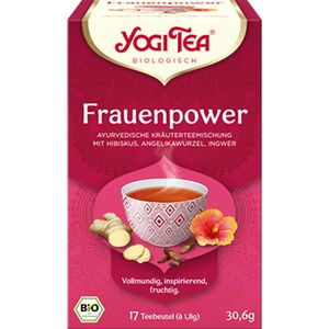 YogiTea Tee Frauenpower, Kräutertee, BIO, 30,6g, 17 Beutel