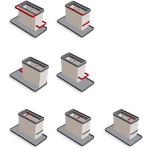 Produktbild für Spülbecken-Organizer Metaltex Tidytex 297530109