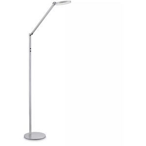 Stehlampe Fabas-Luce Regina, LED, silber, 139 cm