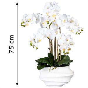 Produktbild für Kunstblume Creativ-green Orchidee, Phalaenopsis