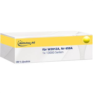 Produktbild für Toner Böttcher-AG für HP 659A, W2012A