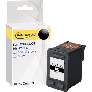 Tinte Böttcher-AG für HP 21XL, C9351CE
