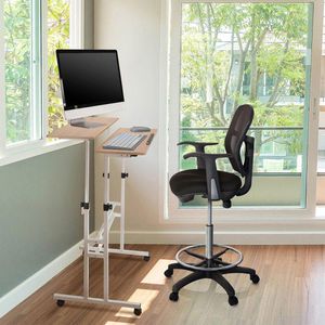 Produktbild für Computertisch hJh-OFFICE Workstation I, mit Rollen