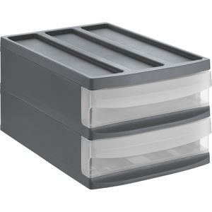 Schubladenbox Rotho 1114508853, Systemix M Duo, A4