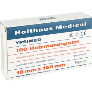 Produktbild für Holzspatel Holthaus Ypsimed Mundspatel