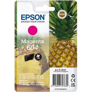 Epson 604 C13T10G340 Ananas, magenta, 2,4 ml, 130 Seiten Tinte