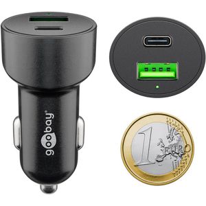 Produktbild für Zigarettenanzünder-Adapter Goobay 39908, 3 A, 48 Watt