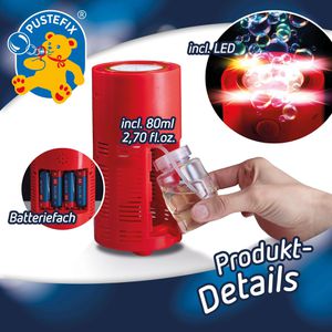 Produktbild für Seifenblasenmaschine PUSTEFIX Bubble Fireworks
