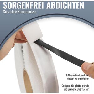 Produktbild für Dichtungsband Poppstar 1009888 doppelseitiges Butylband