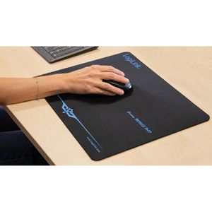 Produktbild für Mauspad LogiLink XXL Gaming Mouse Pad, schwarz