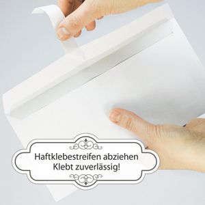 Produktbild für Briefumschläge tatmotive weiß, DIN Lang