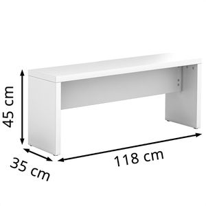 Produktbild für Sitzbank Hammerbacher VMB118/W Meeting Point, bis 160 kg