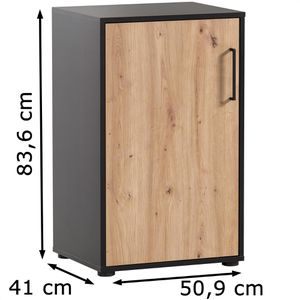 Produktbild für Aktenschrank Möbelpartner Aino, aus Holz