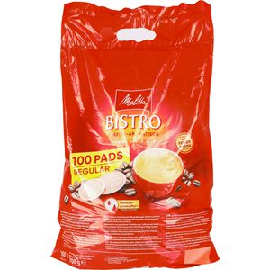 Produktbild für Kaffeepads Melitta Café Bistro Röstkaffee kräftig &amp; aromatisch