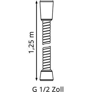 Produktbild für Duschschlauch Wenko 24002100, verchromt