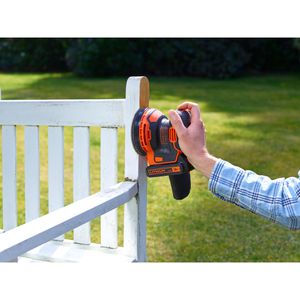 Produktbild für Exzenterschleifer Black+Decker BDCROS18-QW, Akku