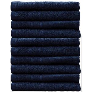 Handtuch Dyckhoff Kristall Set, marine, 30 x 50 cm